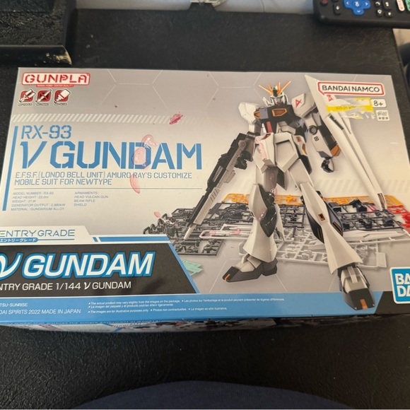 Other - Hobby RX-78-2 Gundam Model Kit. Bandai Entry Grade 1/144 RX‑93. Super fun! NEW!